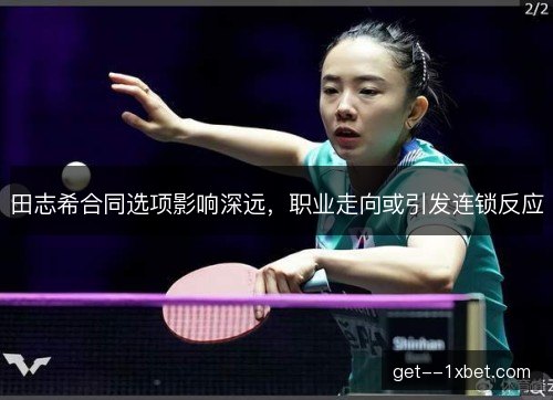 田志希合同选项影响深远，职业走向或引发连锁反应